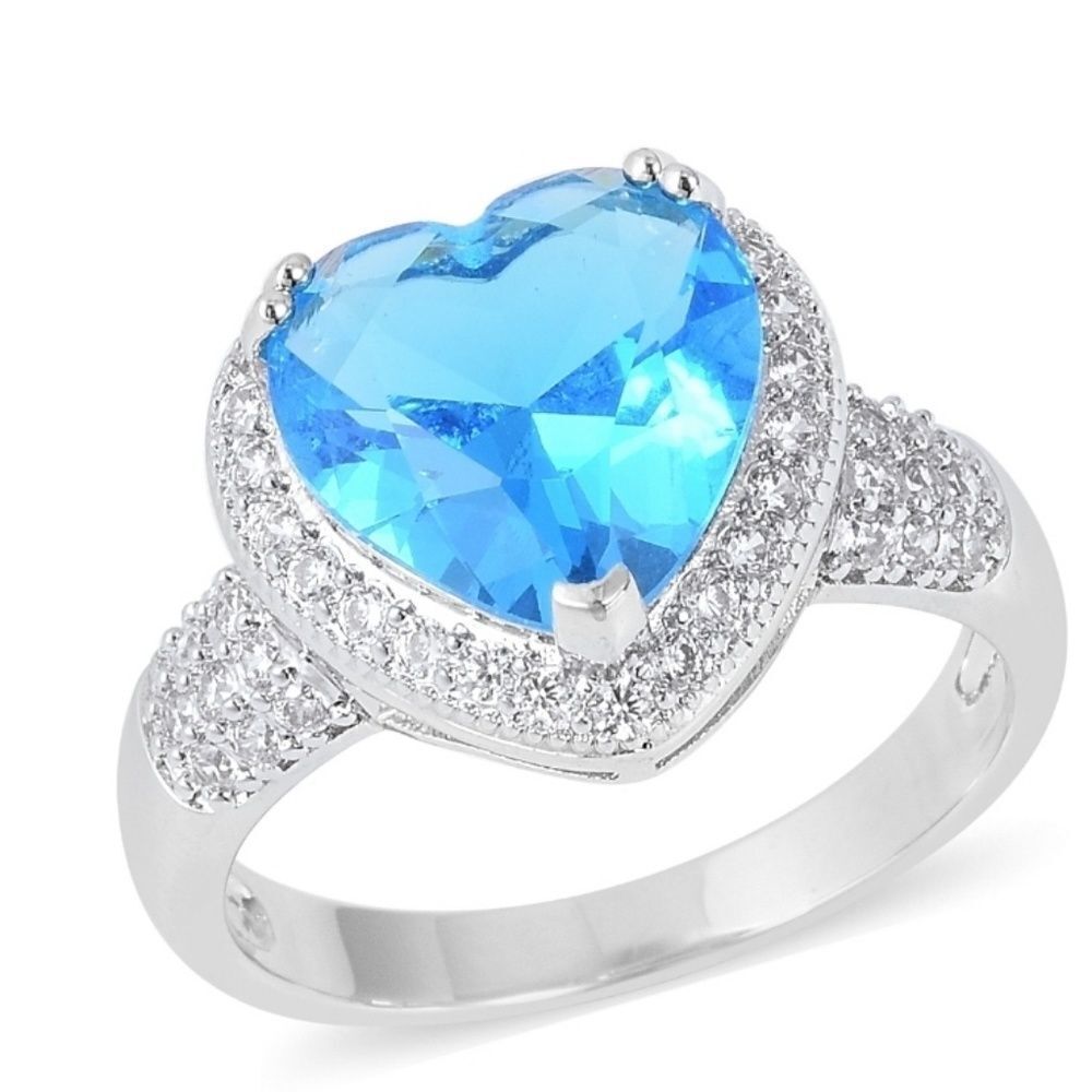 Blue Topaz Ring